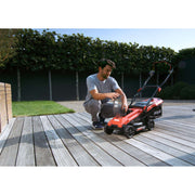 Masina de tuns iarba, SKIL 0130 BA, 34cm, Brushless, cu acumulatori si incarcator