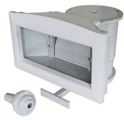Kit piscine supraterane: skimmer gura larga + duza refulare din ABS K223+K002WBX