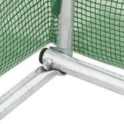 Solar de grădină 12x4x2.5m, polietilenă 240 g/m2, rezistentă la UV, țeavă 32 * 1.2mm