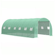 Solar de grădină 6x3x2m, polietilenă 180 g/m2, rezistentă la UV, țeavă 25 * 0.7mm
