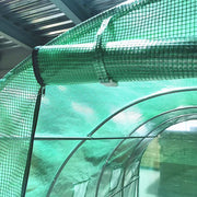 Solar de grădină 6x3x2m, polietilenă 180 g/m2, rezistentă la UV, țeavă 25 * 0.7mm