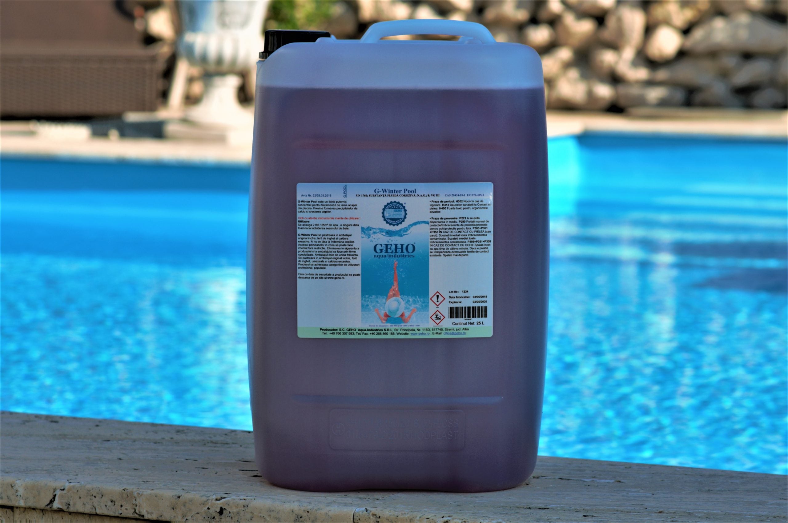 GEHO Winter Pool (solutie tratament iarna piscine) 5 litri