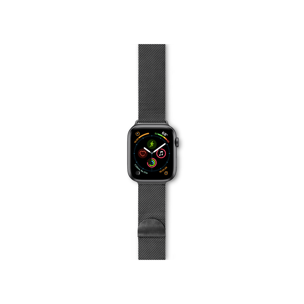 Cumpara Curea Epico pentru Apple Watch 42/44/45mm Milanese Gri Spatial de la Mesterul Minune