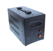 Stabilizator automat de tensiune cu releu 1500VA/900W, negru Well