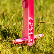 Stalpisori plastic Pink NEXON HIGH (mai solid) pentru gard electric 20 bucati