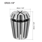 Bucsa elastica ER25, prindere 3.175mm (1/8 inch)