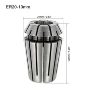 Bucsa elastica ER25, prindere 10.0 mm