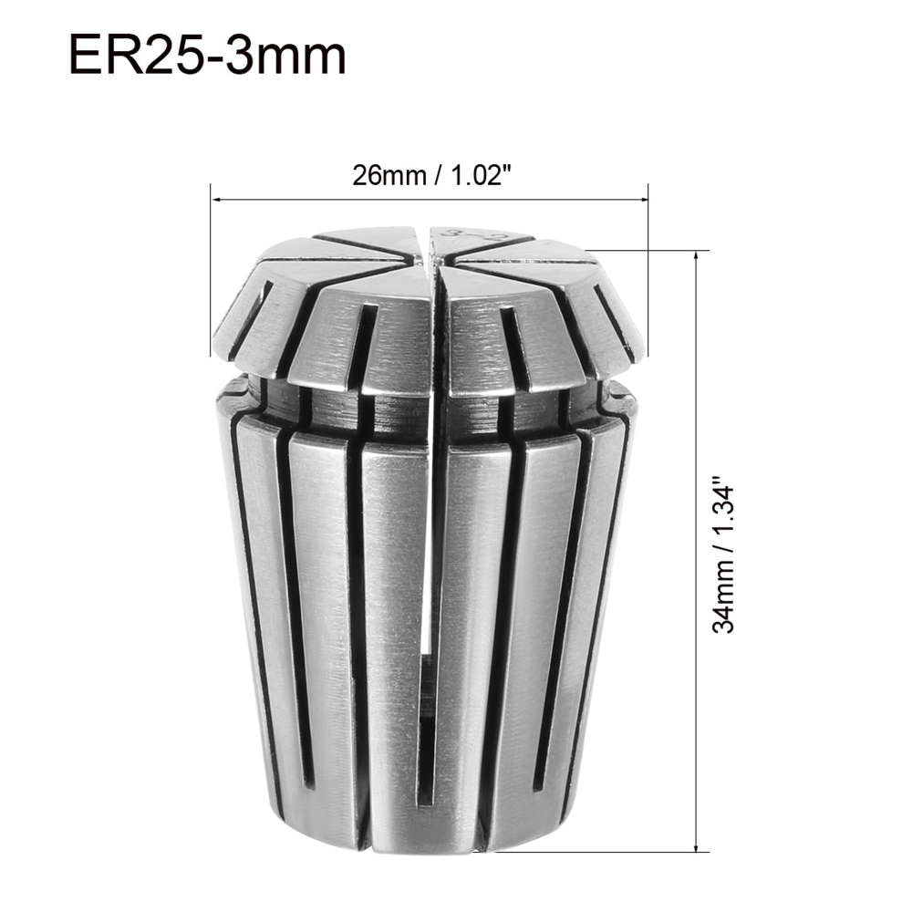 Cumpara acum Bucsa elastica ER25, prindere 3.0 mm, Stepcraft 11376.018 de la Mesterul Minune