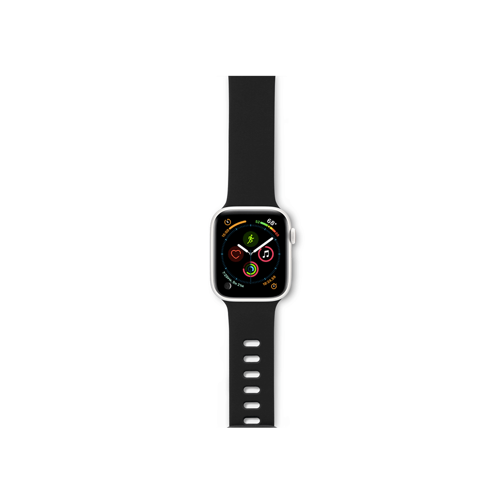 Cumpara Curea Epico pentru Apple Watch 38/40/41mm Silicon Negru de la Mesterul Minune