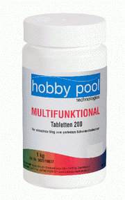 Tablete multifunctionale 1kg Hobby Pool Germania