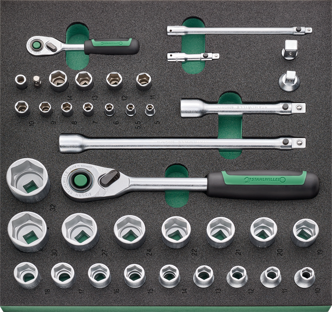 Cumpara acum Set de 38 de scule 1/2" + 1/4" TCS 1821/38, Stahlwille EXTRA 96830264 de la Mesterul Minune