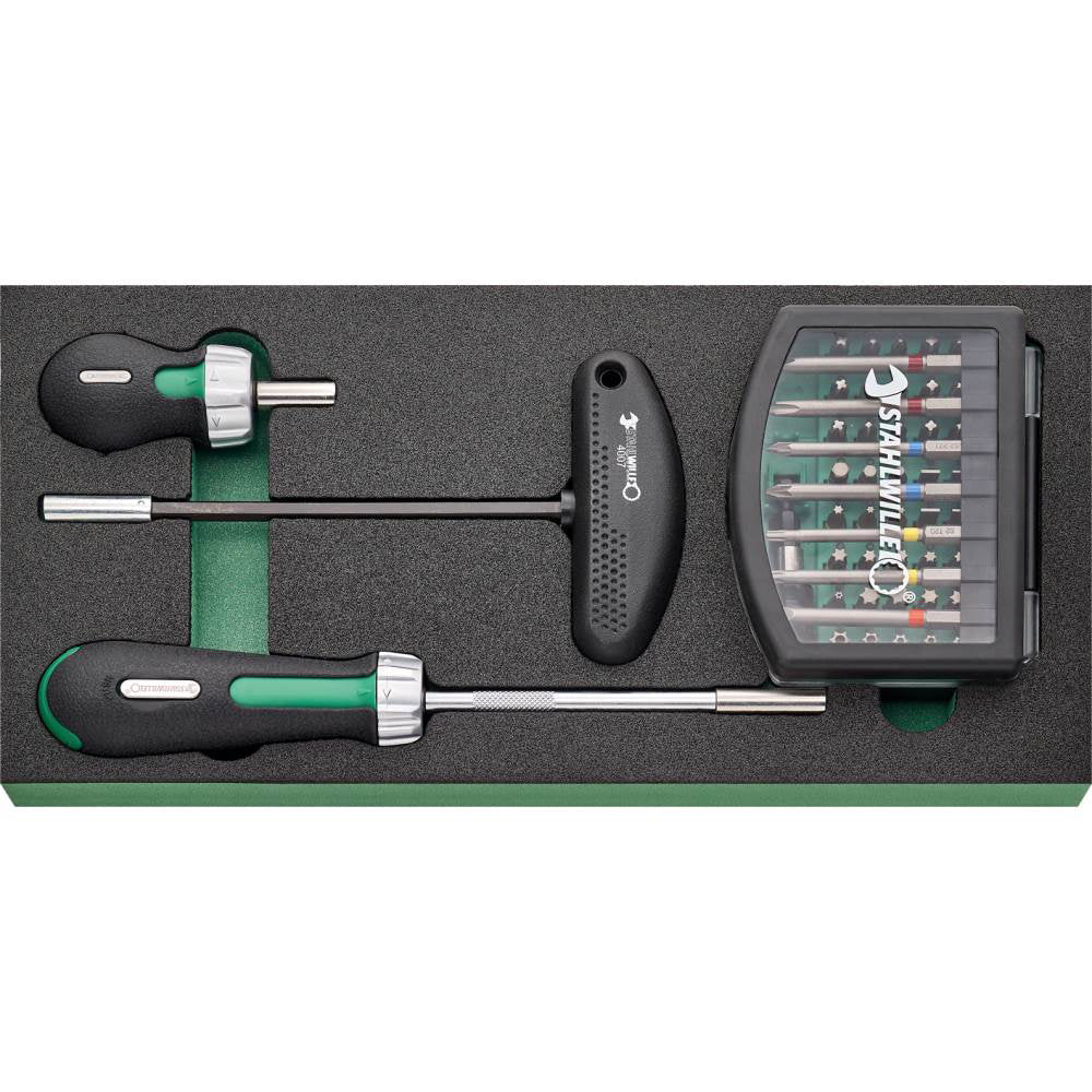 Cumpara acum Set de biti TCS, 59 bucati, insertie 1/3", Stahlwille EXTRA 96830265 de la Mesterul Minune