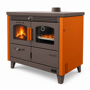 Termosemineu Fornello Alazzi 25 kW cu plita si cuptor