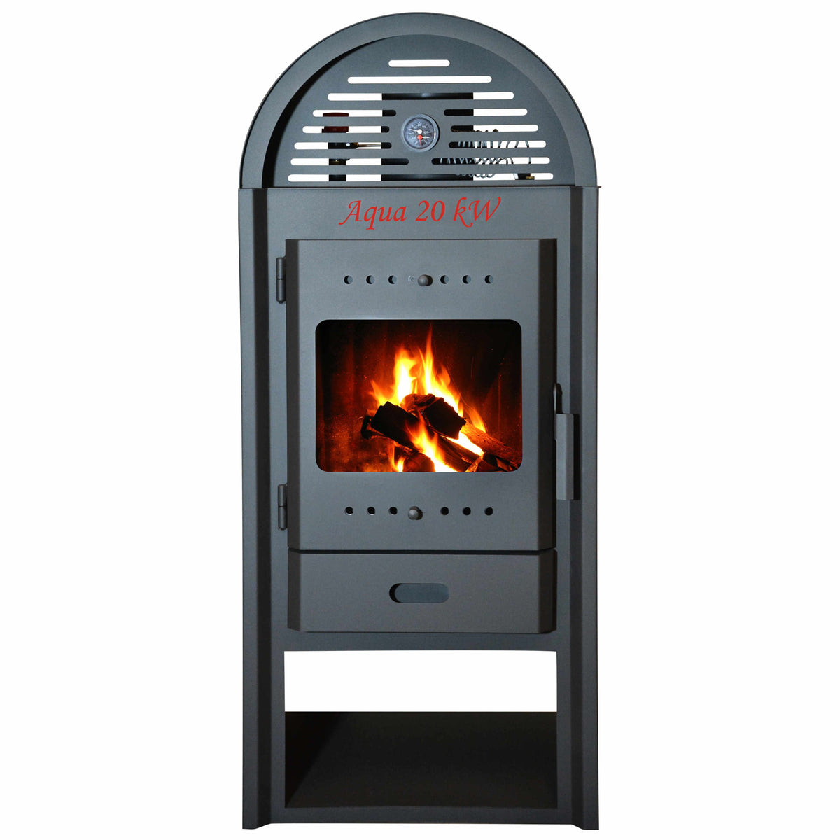 Termosemineu combustibil solid AQUA PLUS 20 kW MIKLOS STEEL