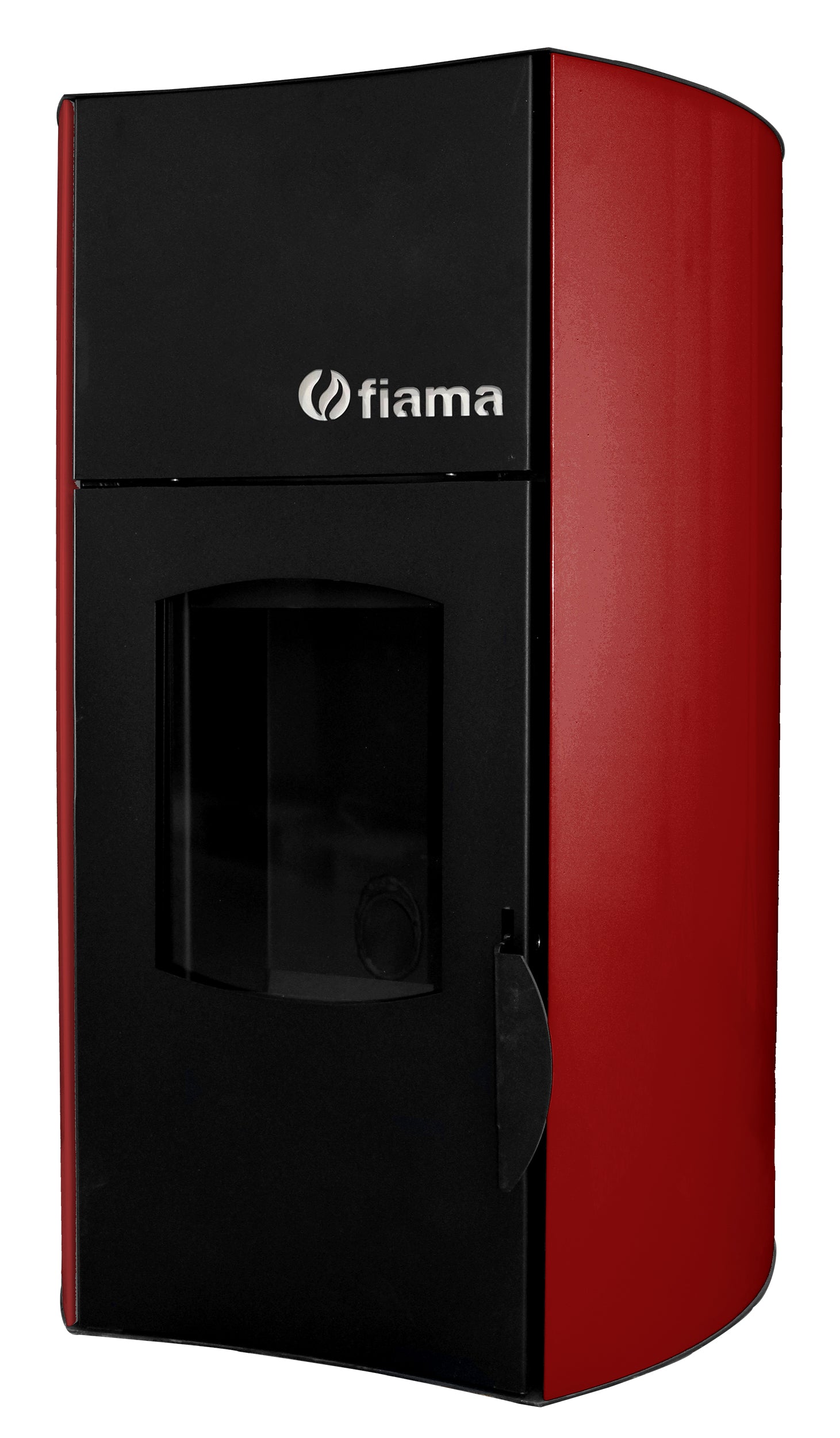 Termosemineu pe peleti Fiama Bordeaux 25 kW, complet echipat pentru