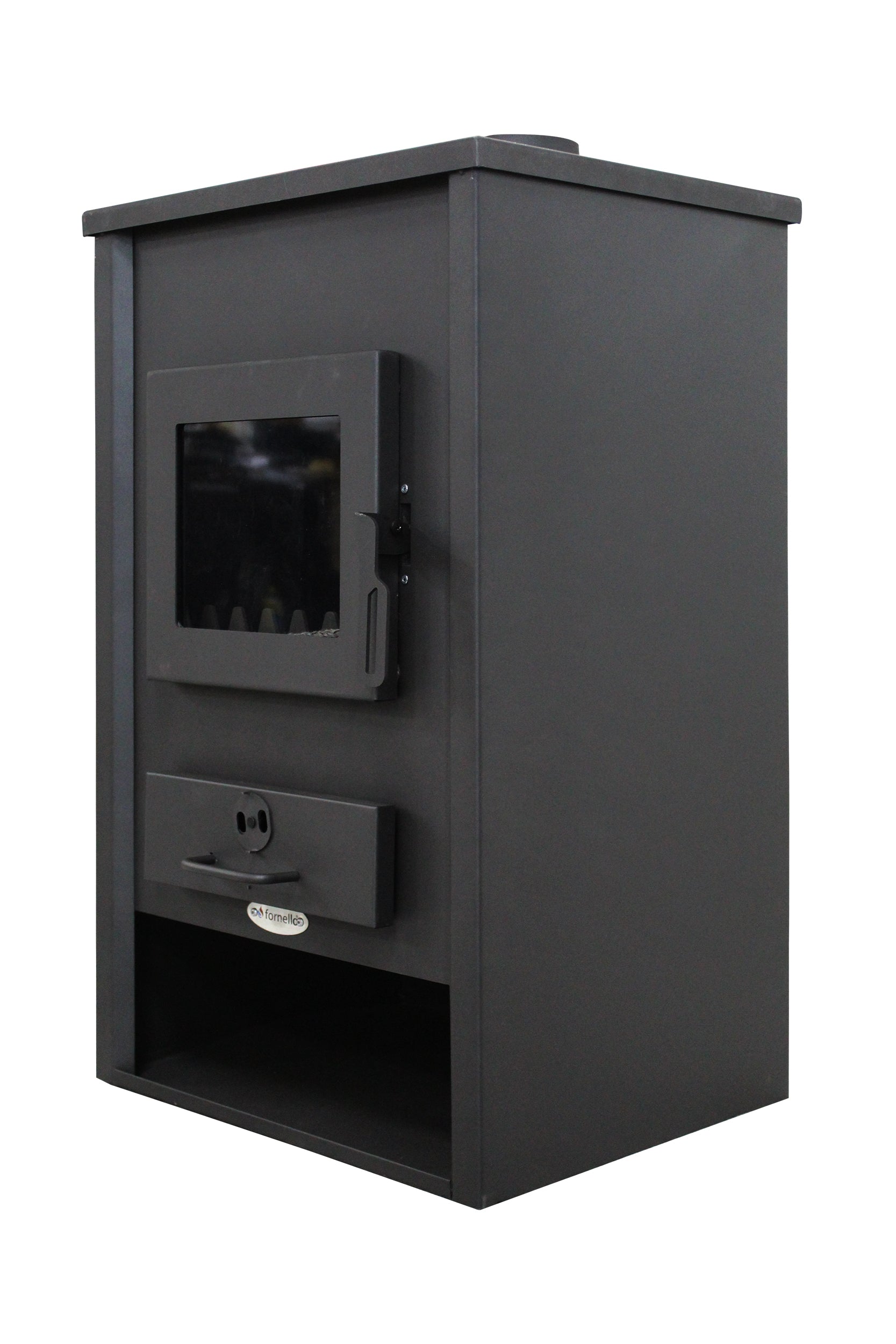 Termosemineu pe lemn, brichete si carbune Fornello PADOVA E, 19.4 kW, 510x500x910 mm