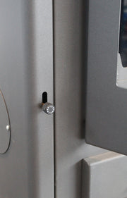 Termosemineu pe lemne, brichete si carbune Fornello B Max ER, Black, 24-26 kW, 650x520x800 mm