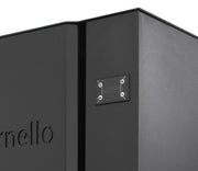 Pachet Control de la distanta Termosemineu pe peleti Fornello Pellet King 35 kw, pompa, vas de expansiune, supapa, automatizare, tiraj fortat, buncar peleti 80 litri si termostat Wi-Fi Salus IT 500