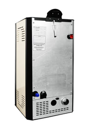 Pachet control de la distanta Termosemineu pe peleti Fornello Primo Pellet Ivory 30 kw, pompa, vas expansiune, supapa, buncar peleti 30 kg, automatizare, pana la 200 mp si termostat Wi-Fi Salus IT 500