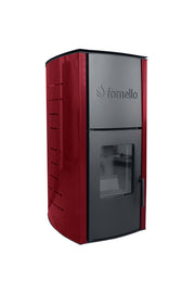 Termosemineu pe peleti Fornello Royal 18 kW complet echipat pentru