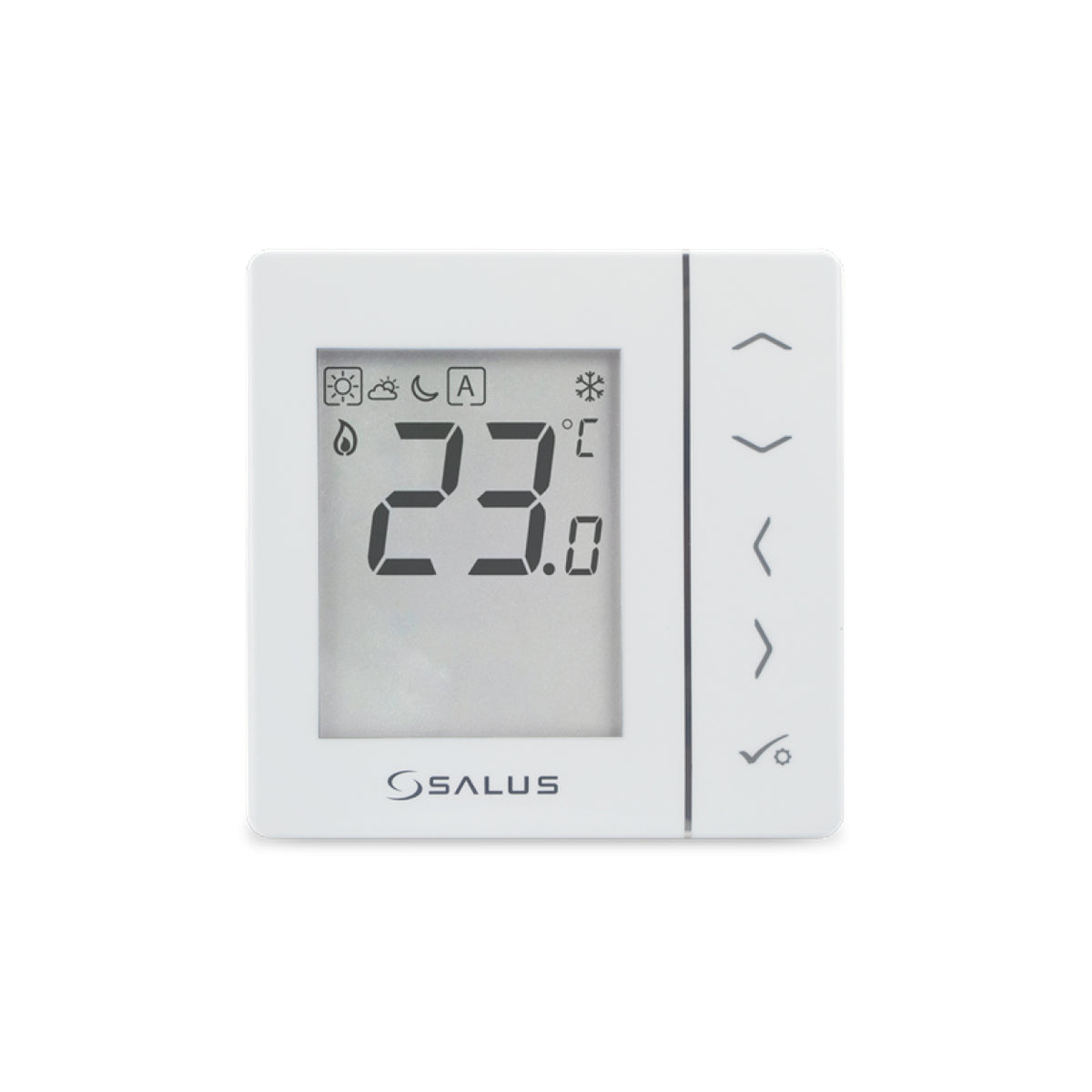Termostat neprogramabil Salus VS35W afișaj digital pentru încălzire