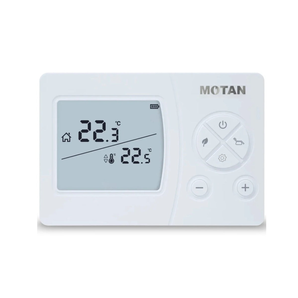Termostat de ambient pentru centrala, cu fir, Motan Senna 270, programabil, digital, 2 x AAA