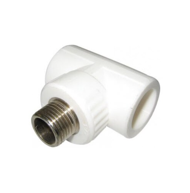 Teu PPR, FE, D 20 mm x 1/2", alb