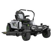 Set tractor de tuns iarba Ego Power ZT5201E-L, cu 2 acumulatori, 56 V/10.0 Ah, 132 cm