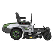 Set tractor de tuns iarba Ego Power ZT5201E-L, cu 2 acumulatori, 56 V/10.0 Ah, 132 cm