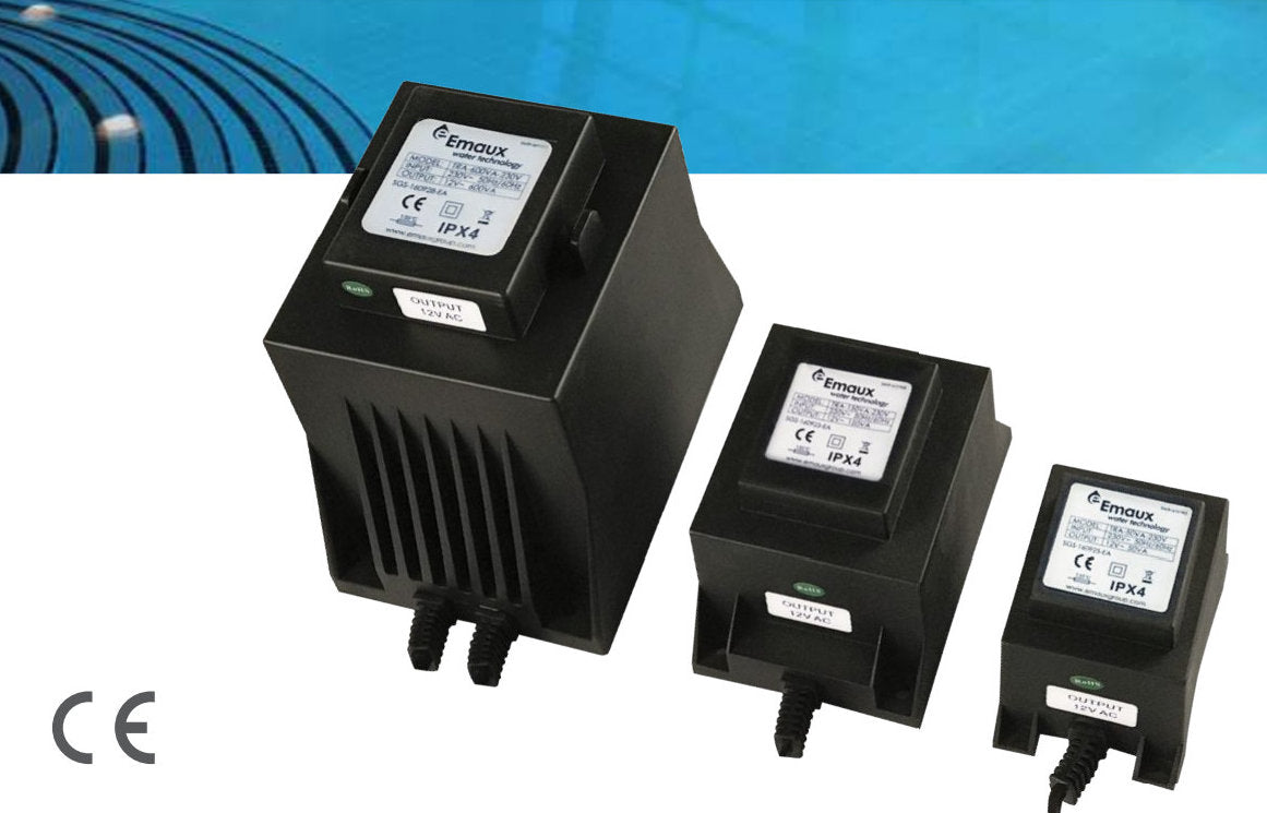 Transformator electric ilumnare piscine EMAUX 300W / 12 V