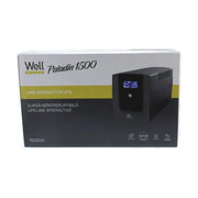 UPS line interactiv, centrale termice, Well Paladin 230V 1500VA/900W, afisaj LCD, sursa neintreruptibila cu unda sinusoidala pura