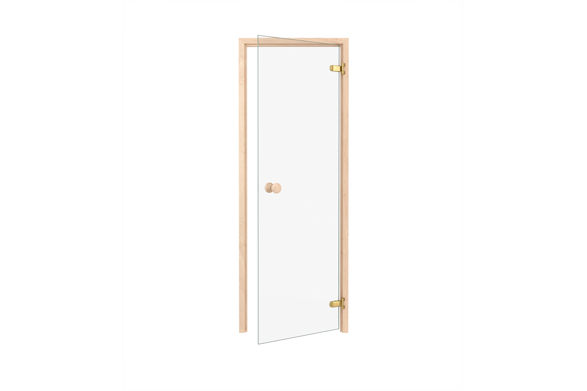 Usa sauna transparenta Trendline Clear 8×19 pin 790 x 1890 mm