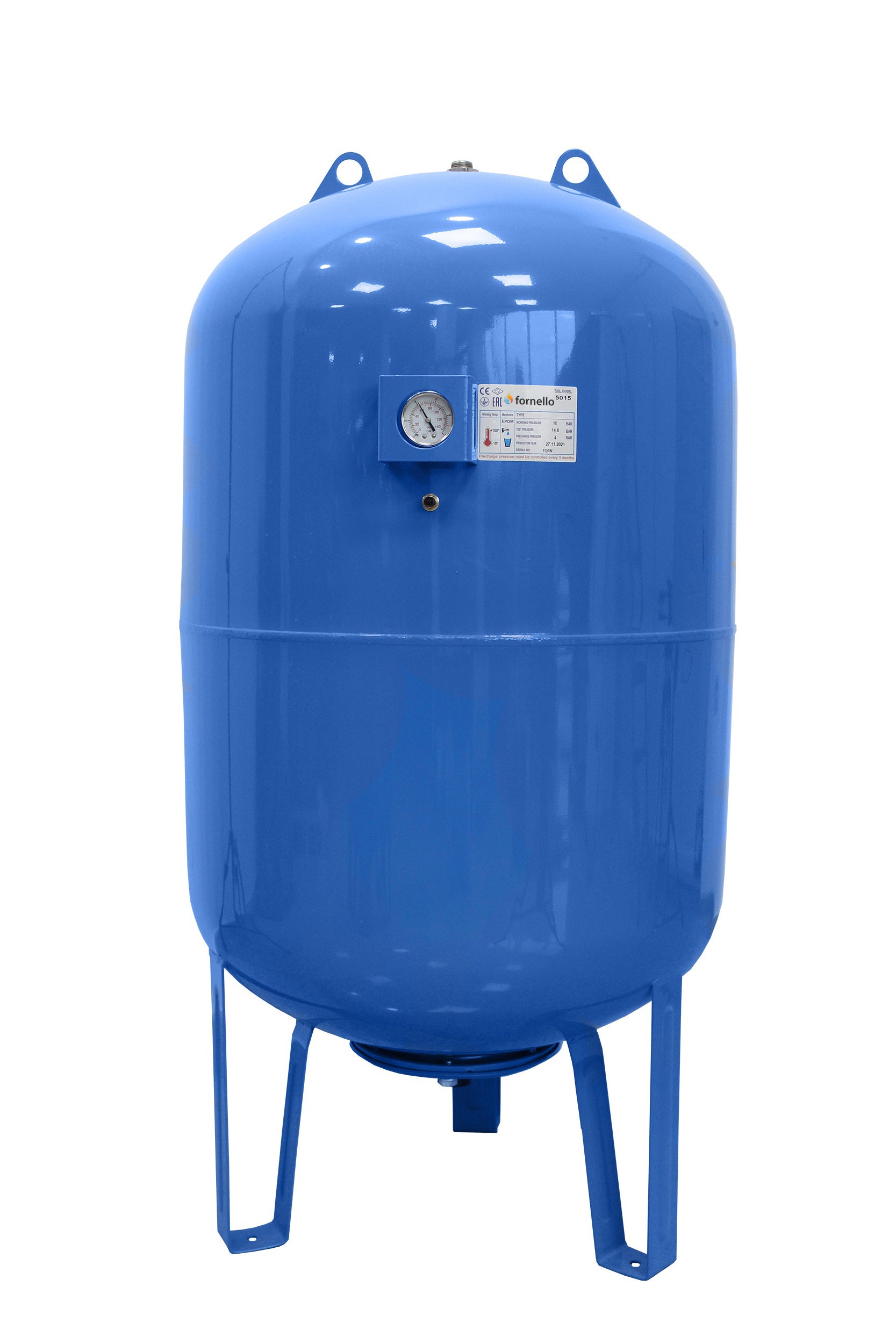 Vas expansiune pentru hidrofor Fornello 200 litri, vertical, cu