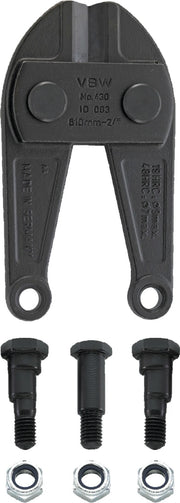 Cap de taiere 910 mm cu suruburi de fixare pentru clestele 430020