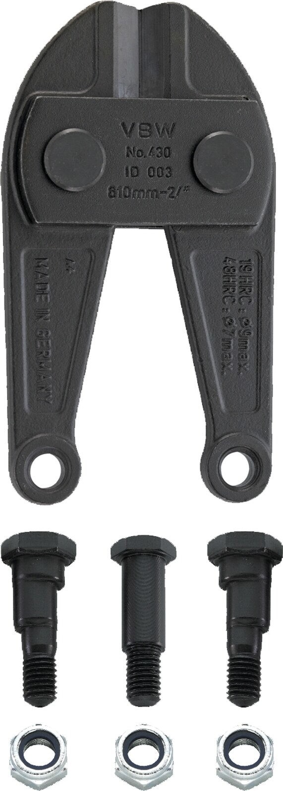 Cumpara acum Cap de taiere 1000 mm cu suruburi de fixare pentru clestele 984050 de la Mesterul Minune