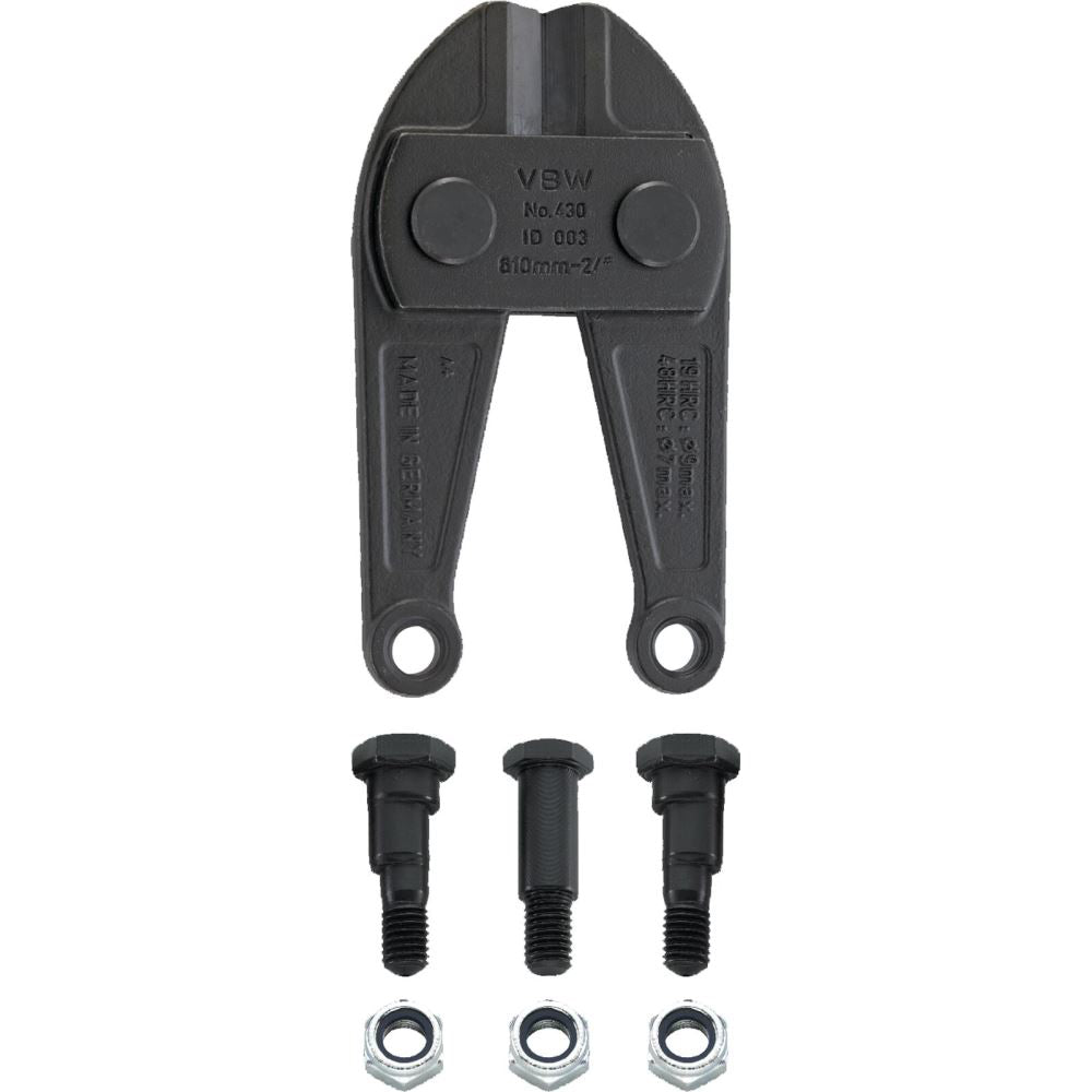 Cumpara acum Cap de taiere 610 mm cu suruburi de fixare pentru clestele 980010, VBW de la Mesterul Minune