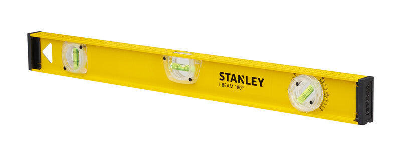 Stanley 1-42-920, nivela i-beam, 60 cm, 3 fiole, 180°