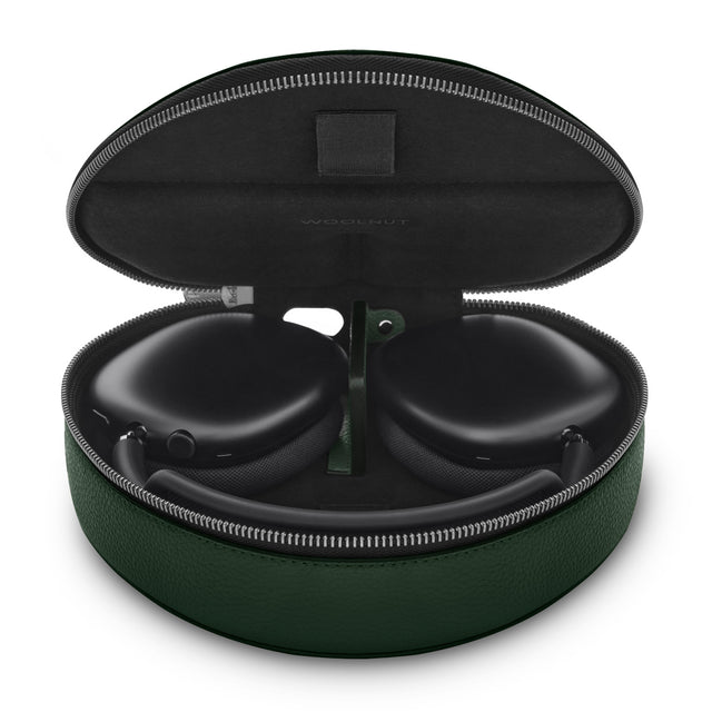 Cumpara Husa de protectie Woolnut pentru AirPods Max, Piele, Verde de la Mesterul Minune