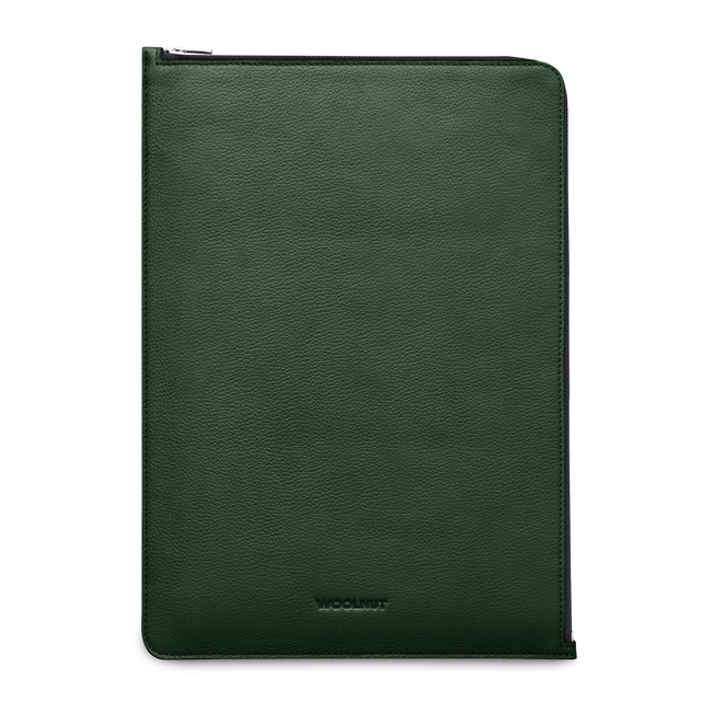 Cumpara Husa de protectie Woolnut Folio pentru MacBook Pro 16", Piele, Verde de la Mesterul Minune