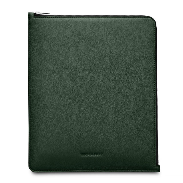 Cumpara Husa de protectie Woolnut Folio pentru iPad Pro 13", Piele, Verde de la Mesterul Minune