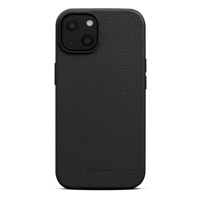 Cumpara Husa de protectie Woolnut pentru iPhone 14, Piele, Negru de la Mesterul Minune