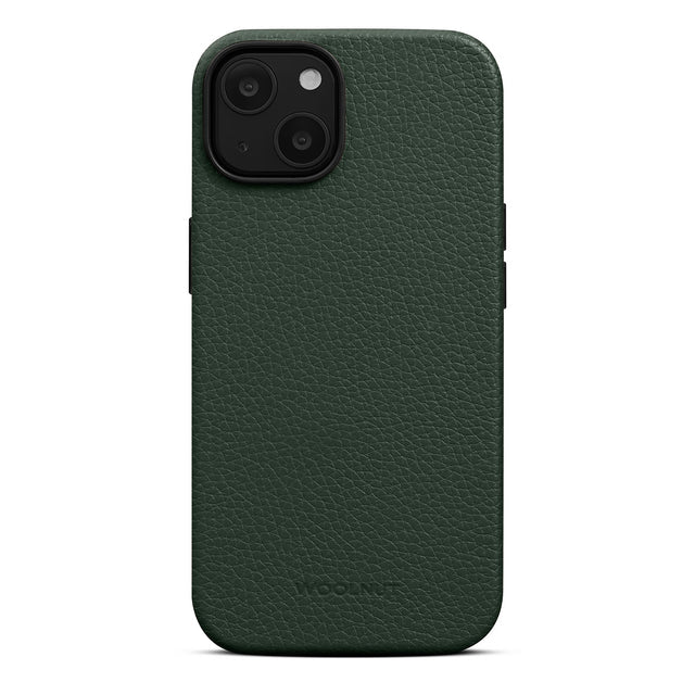 Cumpara Husa de protectie Woolnut pentru iPhone 14, Piele, Verde de la Mesterul Minune