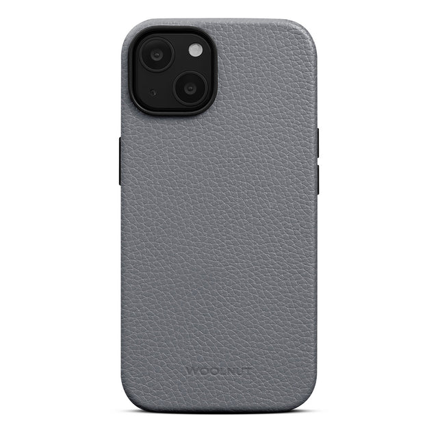 Cumpara Husa de protectie Woolnut pentru iPhone 14, Piele, Gri de la Mesterul Minune