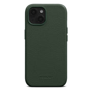 Cumpara Husa de protectie Woolnut cu MagSafe pentru iPhone 15 Pro, Piele, Verde de la Mesterul Minune
