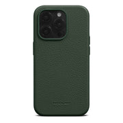Cumpara Husa de protectie Woolnut cu MagSafe pentru iPhone 15 Pro, Piele, Verde de la Mesterul Minune