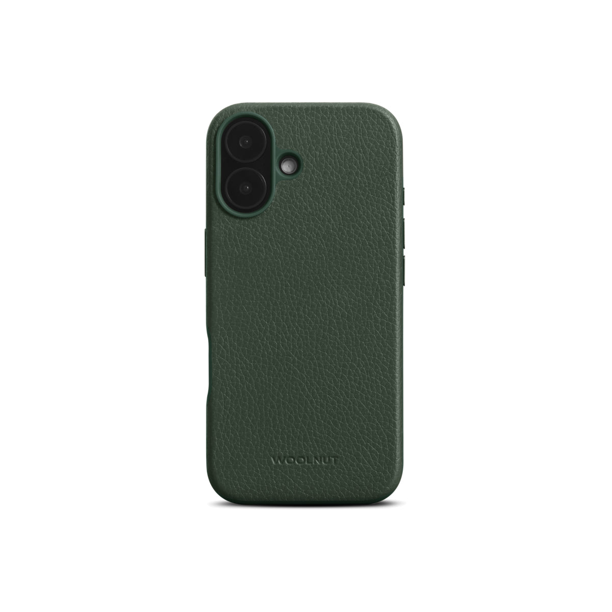 Cumpara Husa de protectie Woolnut din piele pentru iPhone 16, Verde de la Mesterul Minune