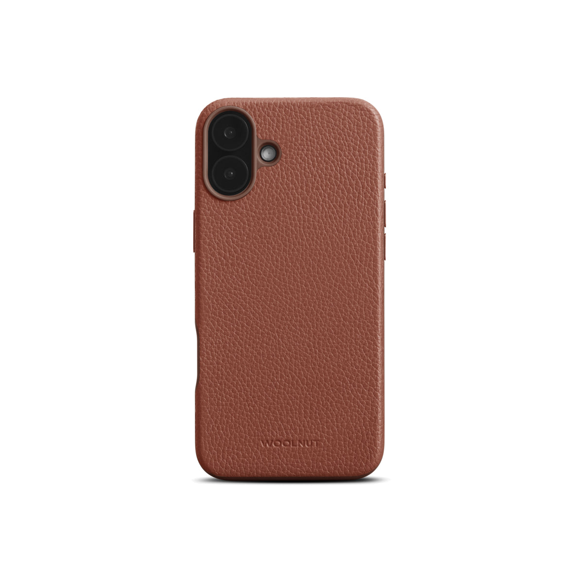 Cumpara Husa de protectie Woolnut din piele pentru iPhone 16 Plus, Maro de la Mesterul Minune