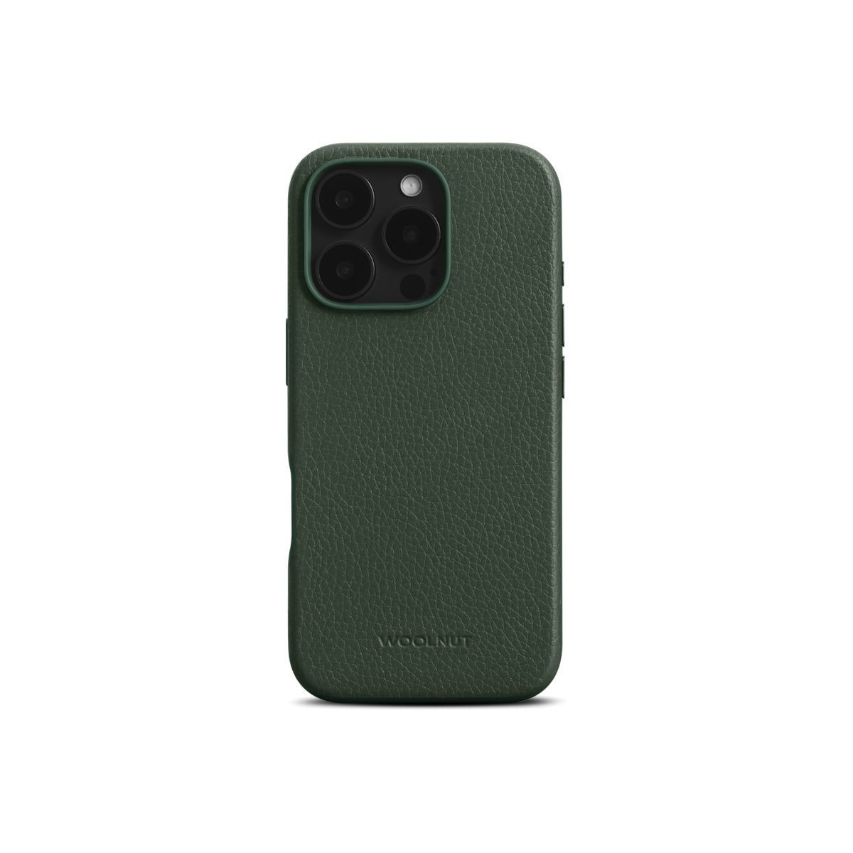 Cumpara Husa de protectie Woolnut din piele pentru iPhone 16 Pro, Verde de la Mesterul Minune