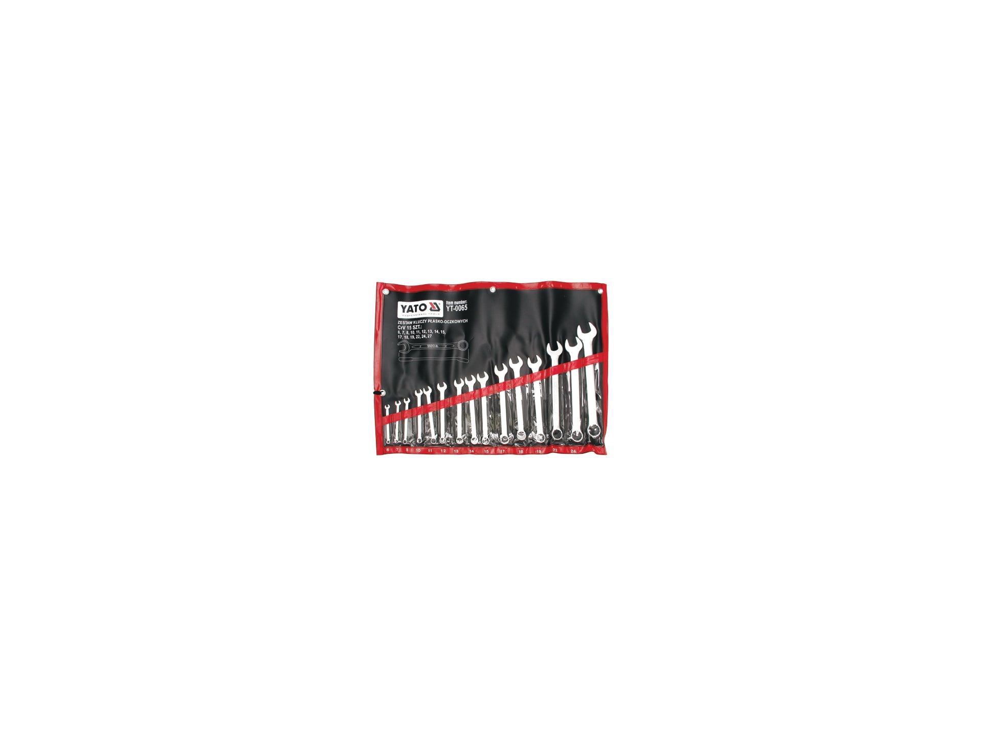 SET 15 CHEI COMB, 6-27 MM YATO YT-0065