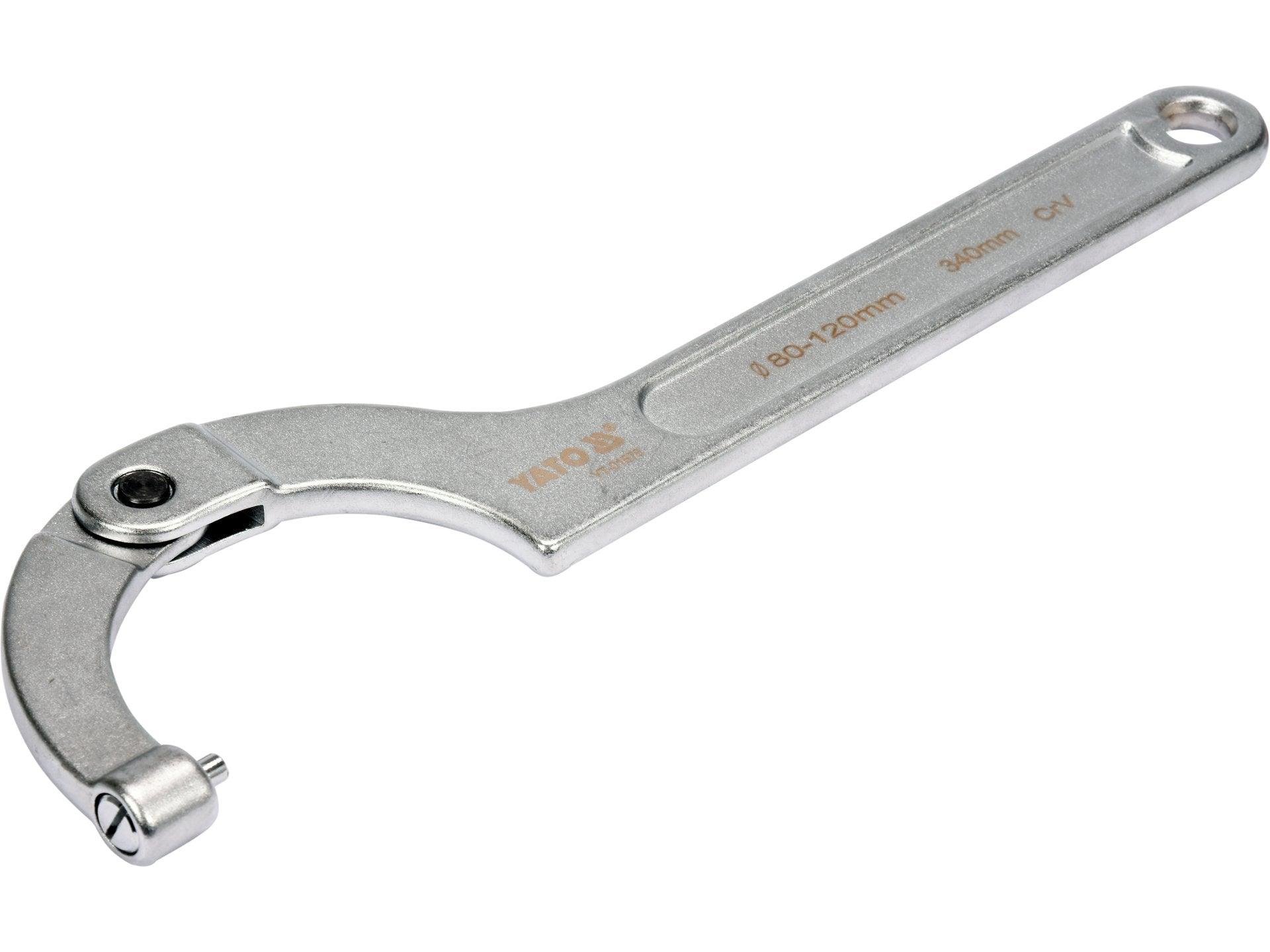 CHEIE UNIVERSALĂ CÂRLIG CU ȘTIFT 80-120MM YATO YT-01678